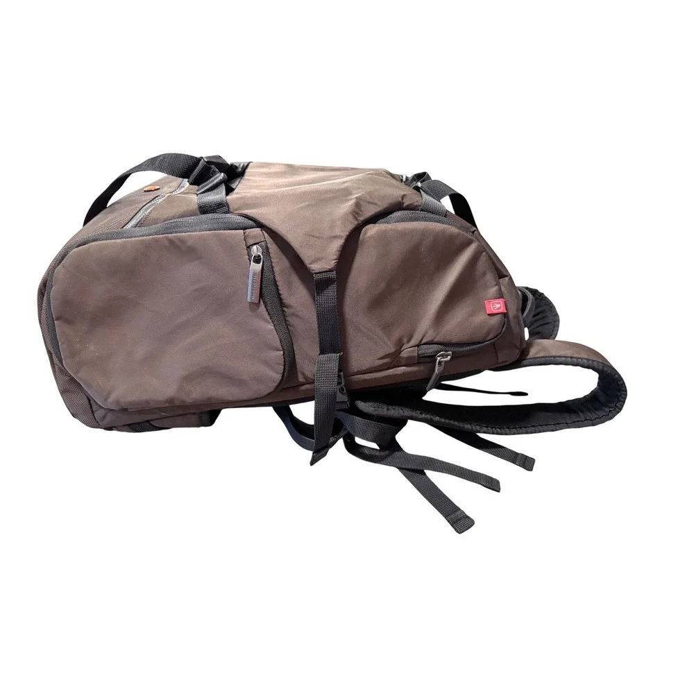 Manfrotto Camera Backpack Brown Black Travel Photography Gear‎ Bag